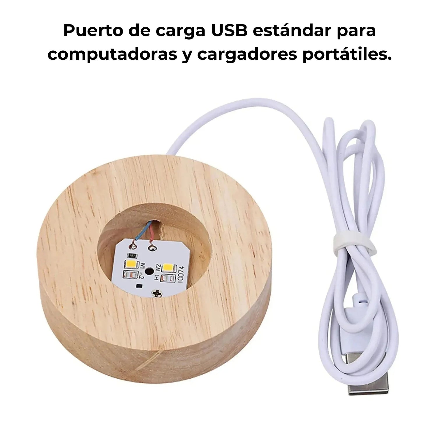 ESFERA DE LUZ LUNAR 3D
