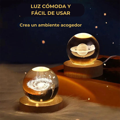 ESFERA DE LUZ LUNAR 3D